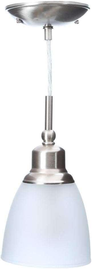 Commercial Electric 1-Light Brushed Nickel Mini-Pendant (3-Pack )