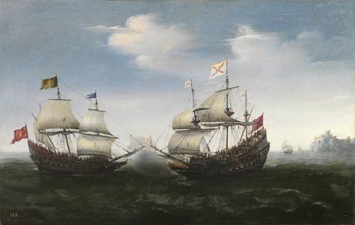 Impression moderne de qualite Hendrick Cornelisz Vroom tableau graffiti premium 60x90
