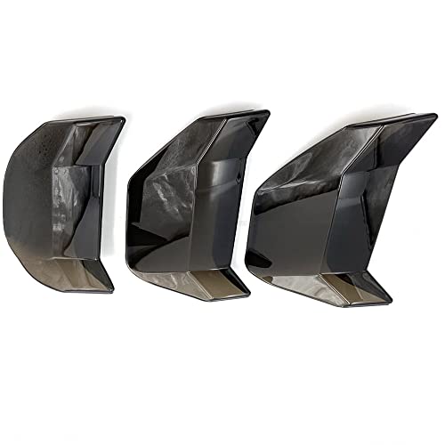 Neopaftu Tail Light Lamp Cover Compatible With Ford Mustang 2018-2021 Taillight Lens Shell Exterior Accessories (Smoke Black) #TOP3