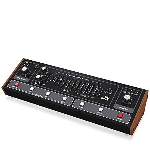 Image of Behringer TORO Classic Analog Bass Synthesizer with 2 VCOs, Ladder Filter and Presets in Eurorack format