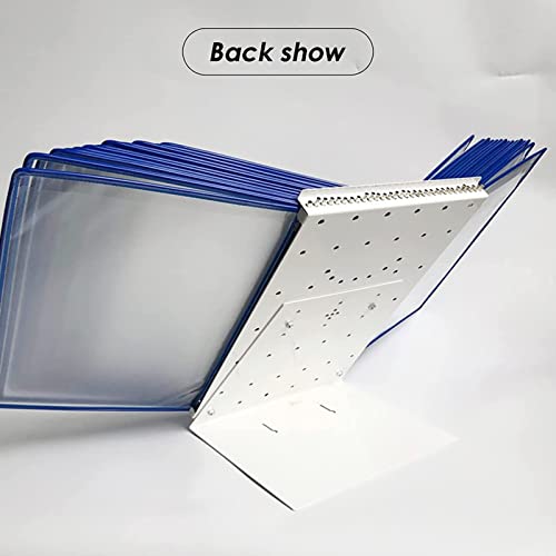 Mesa de presentación de documentos A4 expositor plástico de 60 hojas 6