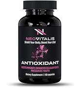 NeoVitalis Antioxidant Capsules 12 in 1 – Boost Immunity, Enhance Cellular Health &amp; Preserve Yout...