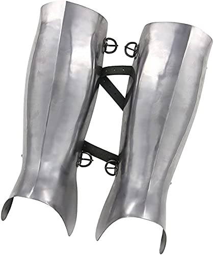 NauticalMart Ancient Greek Hoplite Greaves Protective Medieval 16g Functional Leg Armor