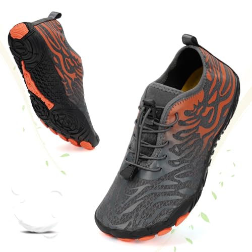 Image of Hike Barefoot Shoes for Women Men Non-Slip Breathable Walking Shoes Wide Toe Box Comfortable Athletic Footwear