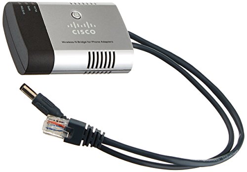 Cisco WBPN Wireless-N Bridge for Phone Adapters - Retail Packaging - Silver