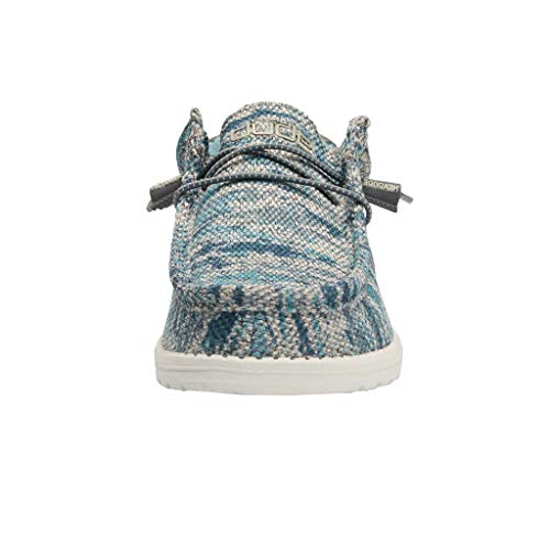 Image of HEYDUDE Men's Wally Sox Polar Camo Size 13 | Men's Shoes | Men's Lace Up Loafers | Comfortable & Light-Weight