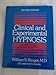 Clinical and Experimental Hypnosis in Medicine, Dentistry, and Psychology