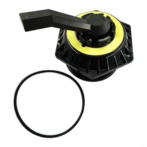 Lawnoval 272531 Conjunto de válvula superior para kit de repuesto de filtro de spa de piscina de alto flujo de 6 vías, compatible con válvula multipuerto Pentair