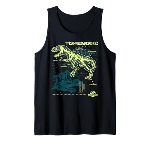 Débardeur Jurassic World Tyrannosaurus Rex haut idéal pour festivals et look urbain geek