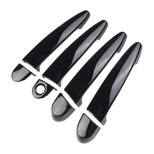 Accessoire protection poignée carbone BMW X1 X2 X3 X4 X6 2005-2019 noir