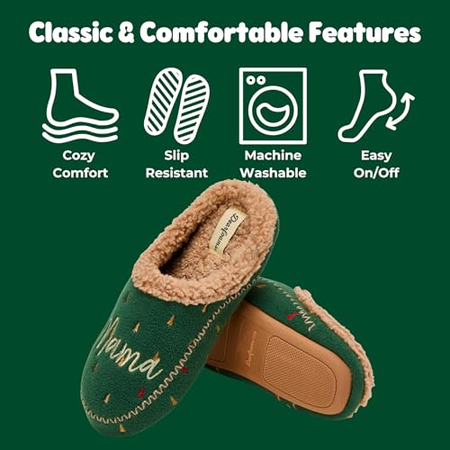 Image of Dearfoams Women's Mama Bear Matching Family Gifts for Mom Clog
