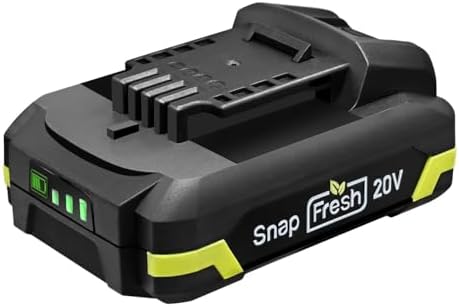 SnapFresh 20V 2.0Ah Battery,Only Work with SnapFresh Cordless Tools, Battery Support Fast Charging(BBT-DC20A)