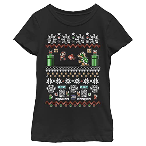 Fifth Sun Girl's Bit Xmas Stack T-Shirt