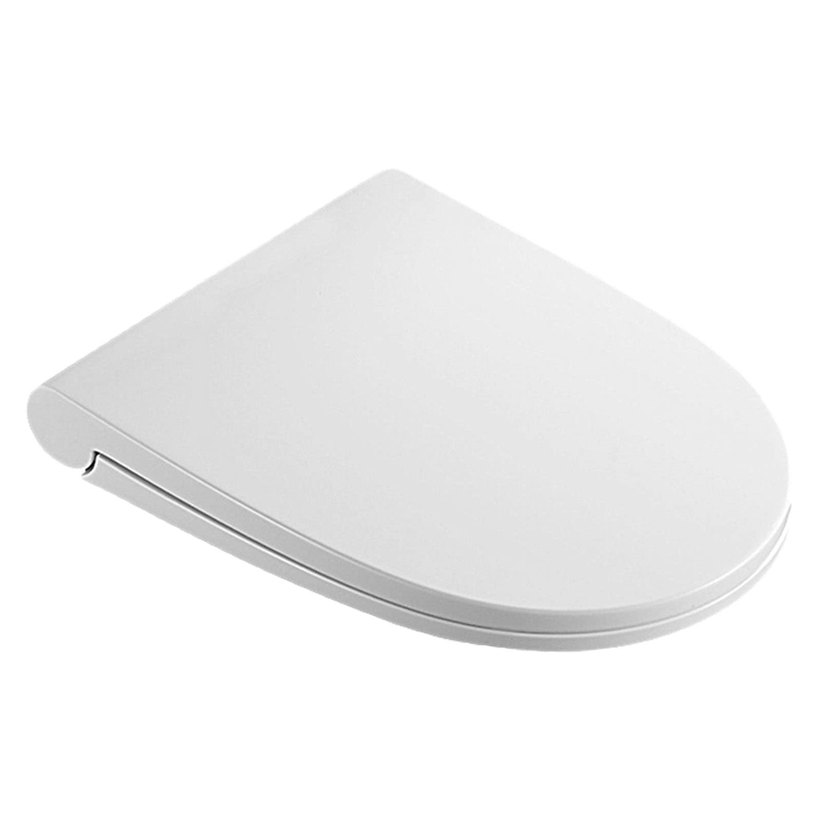 Slow Closing, Durable, Plastic Fitting Family Hotel Office Office Office White, Adjustable, Lightweight, Portable, User-Friendly, Compact, Universal, Toilet, seat, Close, Never, loosens