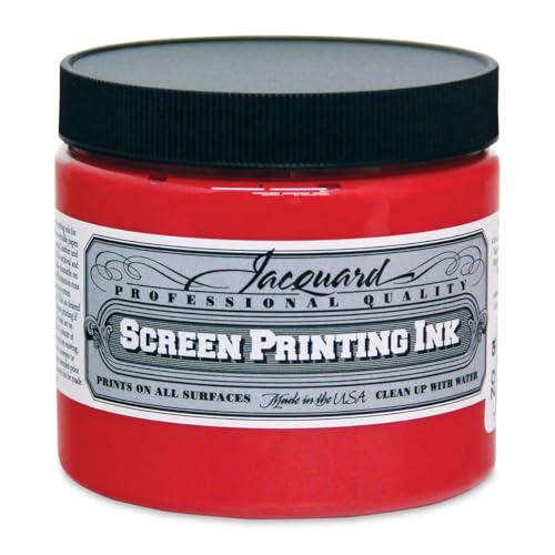 Jacquard sérigraphie 16 onces rouge pour personnaliser vos vêtements et tote bags