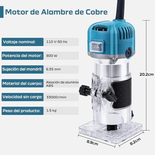 Router para madera 18 Imagen adicional