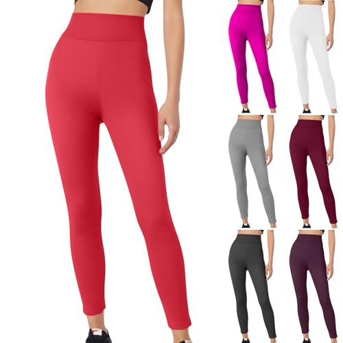 NUSGEAR 2026 Leggings Mujer Cintura Alta Elástico, Pantalones Mujer Yoga Deporte Pants Slim Fit Pantalón Cómodos y Ligeros Pantalon Moda Pantalones Elegante