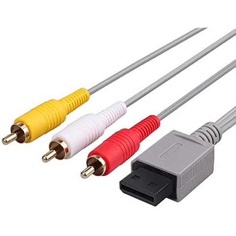 Cable AV Neoteck para Nintendo Wii y Wii U de 1,8M Cover