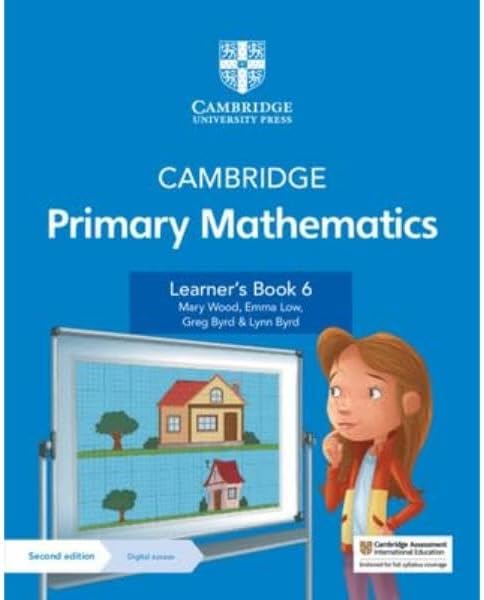 Cambridge Primary Mathematics Learner's Book 6 with Digital Access (1 Year) (Cambridge Primary Maths)