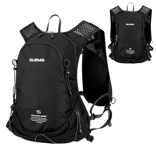 Mochila de senderismo OLEMA ligera 15L para camping