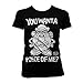 Officially Licensed Merchandise You Want A Piece Of Me? Girly Tee (Black), Large