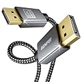 BENFEI 8K DisplayPort to DisplayPort 6 Feet Cable [VESA Certified] Support 8K@60Hz, 4K@144Hz, Aluminum Shell Nylon Braided