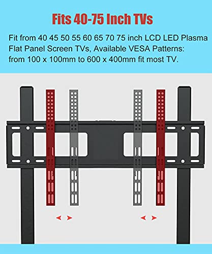 Soporte Universal para TV con ruedas y almacenamiento miniatura 2