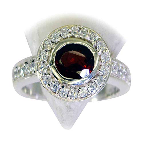 Bague en grenat véritable pour sublimer vos tenues de soirée