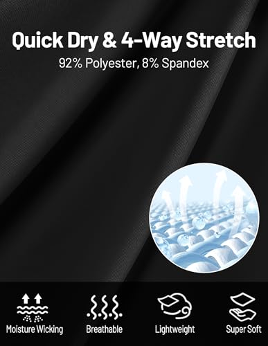 MIER Sleeveless Athletic Tops for Women Dry Fit Running Workout Tank Top Crew Neck UPF 50+ Active Tennis Gym Yoga Tee Shirts3