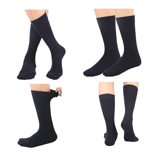 Men Cotton Dress Socks Soft Comfortable Thin Fine Elegant Breathable And Durable.2