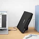 Epson Perfection V19 II Color Photo and Document Flatbed Scanner with 4800 dpi Optical Resolution USB Power, High-Rise, Removable Lid - Image 5