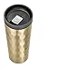 Ello Hammertime Vacuum-Insulated Stainless Steel Travel Mug-Gold Hex