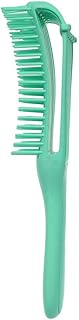 Bozony Pente de cabelo Escova desembaraçadora para cabelos naturais Escova desembaraçadora ajustável para cabelos cacheados ondulados afro-americanos Desembaraçar cabelos longos secos e úmidos facilme