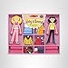 Melissa & Doug Abby and Emma Magnetic Wooden Dress-Up Dolls Play Set (55+ Pieces), Magnetic Dolls, Pretend Play & Preschool Toys for Kids 3+