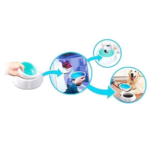 TIGELA GELADA BEBEDOURO REFRESCANTE PARA PETS 500ML