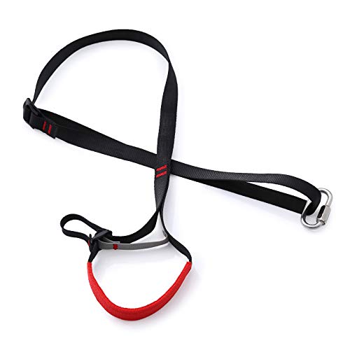 Wildken Adjustable Climbing Ascender Sling Foot Loop Ascender Webbing Sling For Outdoor Mountaineering, Rock Climbing, Expedition, Caving, Rescue And Aerial Work #TOP2