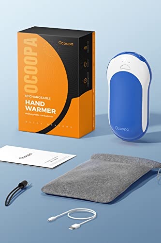Ocoopa Rechargeable Hand Warmer, 15Hrs Electric Hands Heater, 10000 Mah Handwarmer Power Bank, 3 Levels Heating, Perfect For Golf, Hunting, Camping Gifts, H01 #TOP6