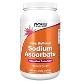 NOW Foods Supplements, Sodium Ascorbate Powder, Buffered, Antioxidant Protection*, 3-Pound