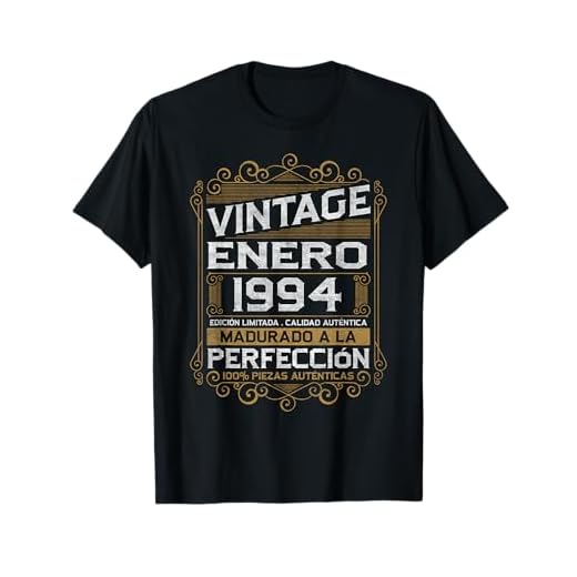 Enero 1994 Vintage Regalo 29 Años Cumpleaños Hombre Camiseta