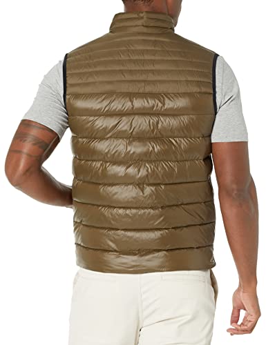 Image of BOSS Men's Lightweight Nylon Patch Logo Puffer Vest
