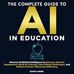 Diseño de la portada del título The Complete Guide to AI in Education