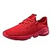 Produktbild TWISFER Herren Damen Sneaker Running Laufschuhe Sportschuhe rutschfeste Sneaker Outdoor Mesh Schuhe Lace Up Komfortable Sohlen Turnhalle Sportweg Wanderschuhe Turnschuhe Socken Sneakers