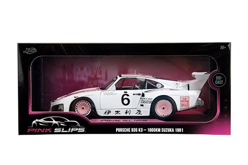 Modelo Diecast Porsche 935 K3 1981 con puertas y dirección 1:18 miniatura 2