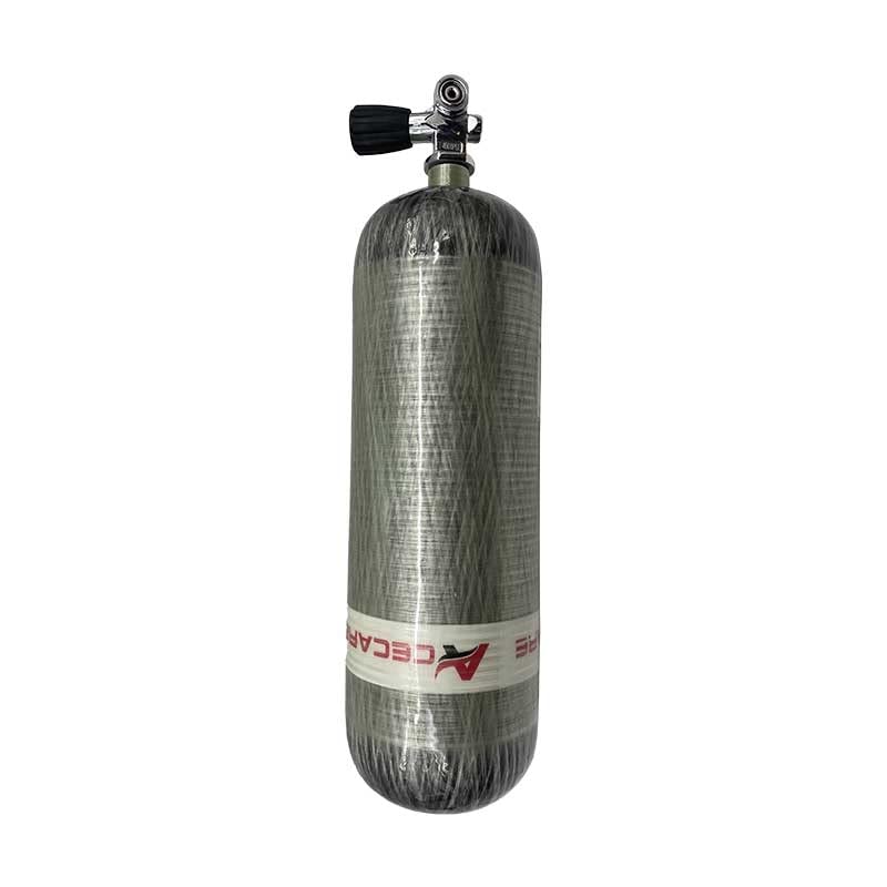 Acecare Carbon Fiber Tank 6.8L/416Cu.in. 4500psi PCP Scuba Diving Tank with Valve DOT Certified (6.8L)