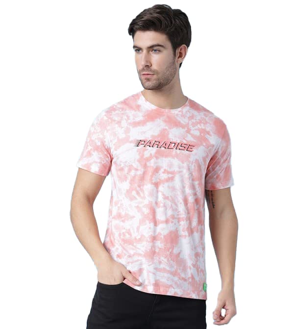 dripMen Pink Basic T-Shirt - L