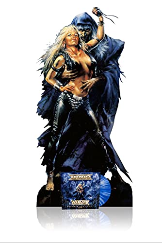 Warlock - Triumph & Agony Live (5'9 cardboard stand of Doro & Warlock)