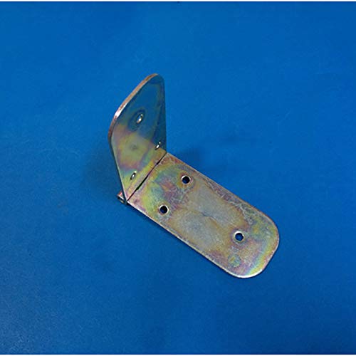 tooloflife Folding Flip Hinge Metal Folding Table Butler Tray Backflap Hinges (21*120mm(1PCS)), Silver - Image 3