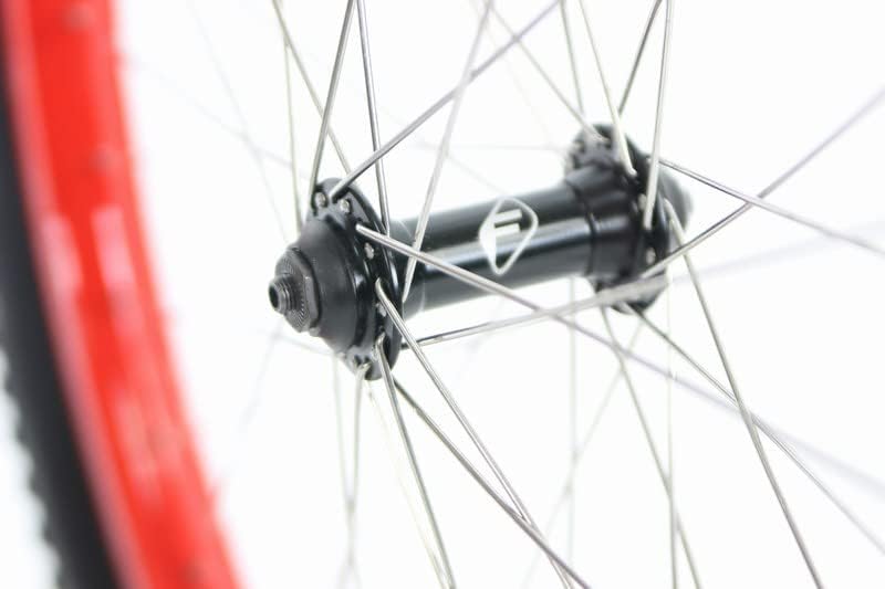 MANGO 26 inch Coaster Brake Wheel Set Beach Cruiser Bike Bicycle with 26 x 2.50 Tires and Tubes! (Black)