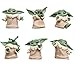 XIAOHUANXIONG Star Wars Baby Yoda Poupée de The Mandalorian The Bounty Collection The Child Lot de 6 jouets pour garçons et femmes 5,6 cm