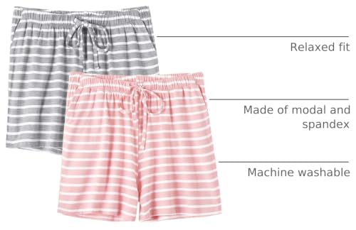 Image of Orrpally Pajama Shorts Womens Lounge Short Sleep Shorts Pajama Bottoms